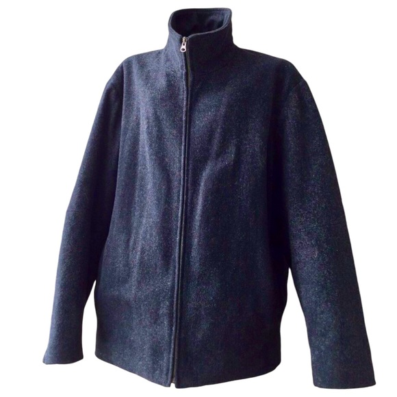 Gap Sz M Wool Blend Bomber Jacket - Picture 1 of 15